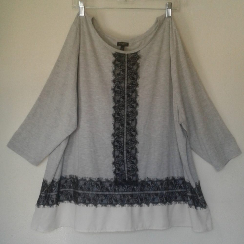 Talbots Blouse 3/4 Sleeve Plus Size 3x